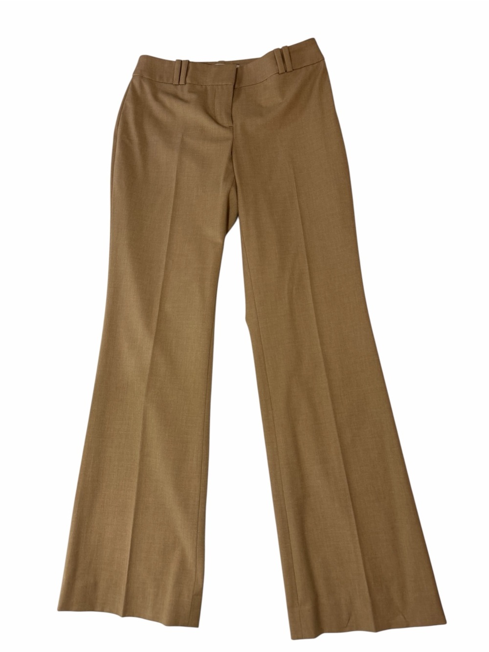 LOFT Julie Petite Pants Brown Tan Tailored Career Workwear Trousers 00P